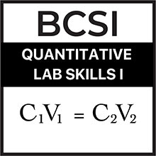 Quantitive Lab Skills 1 Badge
